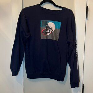 Andy Warhol Crewneck from Whitney Museum, NYC, Children Size XL
